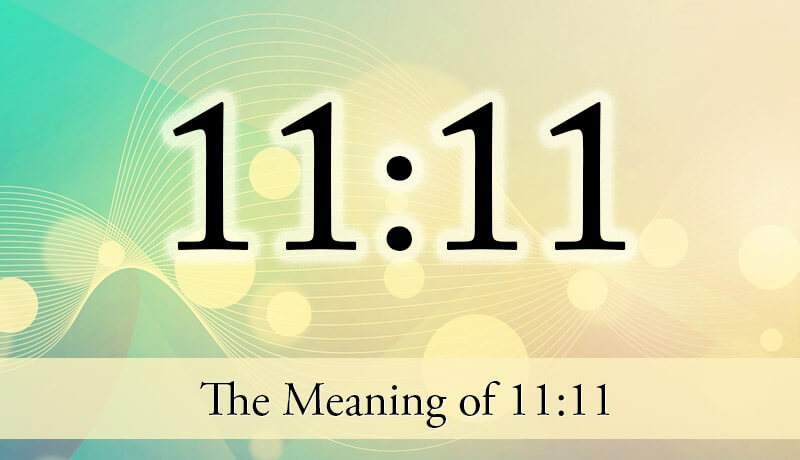Meaning of 11:11 - The Angel Number 1111 - Guardian Angel ...
