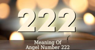 Angel Number 222