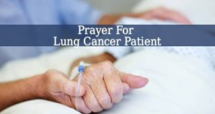 Prayer For Lung Cancer Patient
