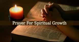 Prayer For Spiritual Growth